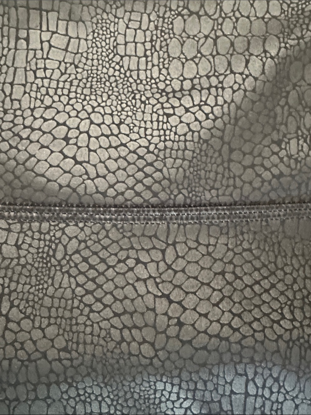 NWOT CRZ 25” Crocodile Faux Leather Leggings - Picture 9 of 9